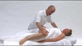 General Posterior Leg Protocol Beginning Massage Techniques Part 1 [upl. by Nanam]