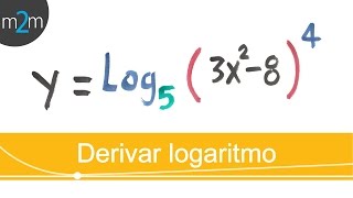 ā… Como DERIVAR un LOGARITMO [upl. by Atimed]