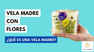 Como Hacer VELAS ARTESANALES 🌺🌿Técnica VELA MADRE [upl. by Bahner644]