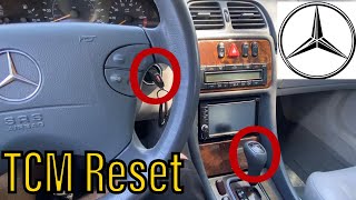 How To Reset TCM Transmission Control Module In Your Mercedes 19962016 [upl. by Andee]