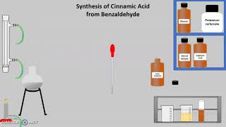 Synthesis of Cinnamic Acid From Benzaldehyde [upl. by Gruchot]