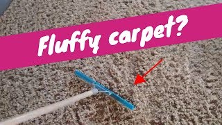 How to Fluff Carpet  Rendalls Cleaning [upl. by Elva217]