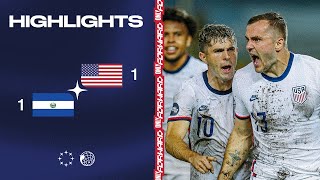 USMNT vs El Salvador Highlights  June 14 2022 [upl. by Muffin]